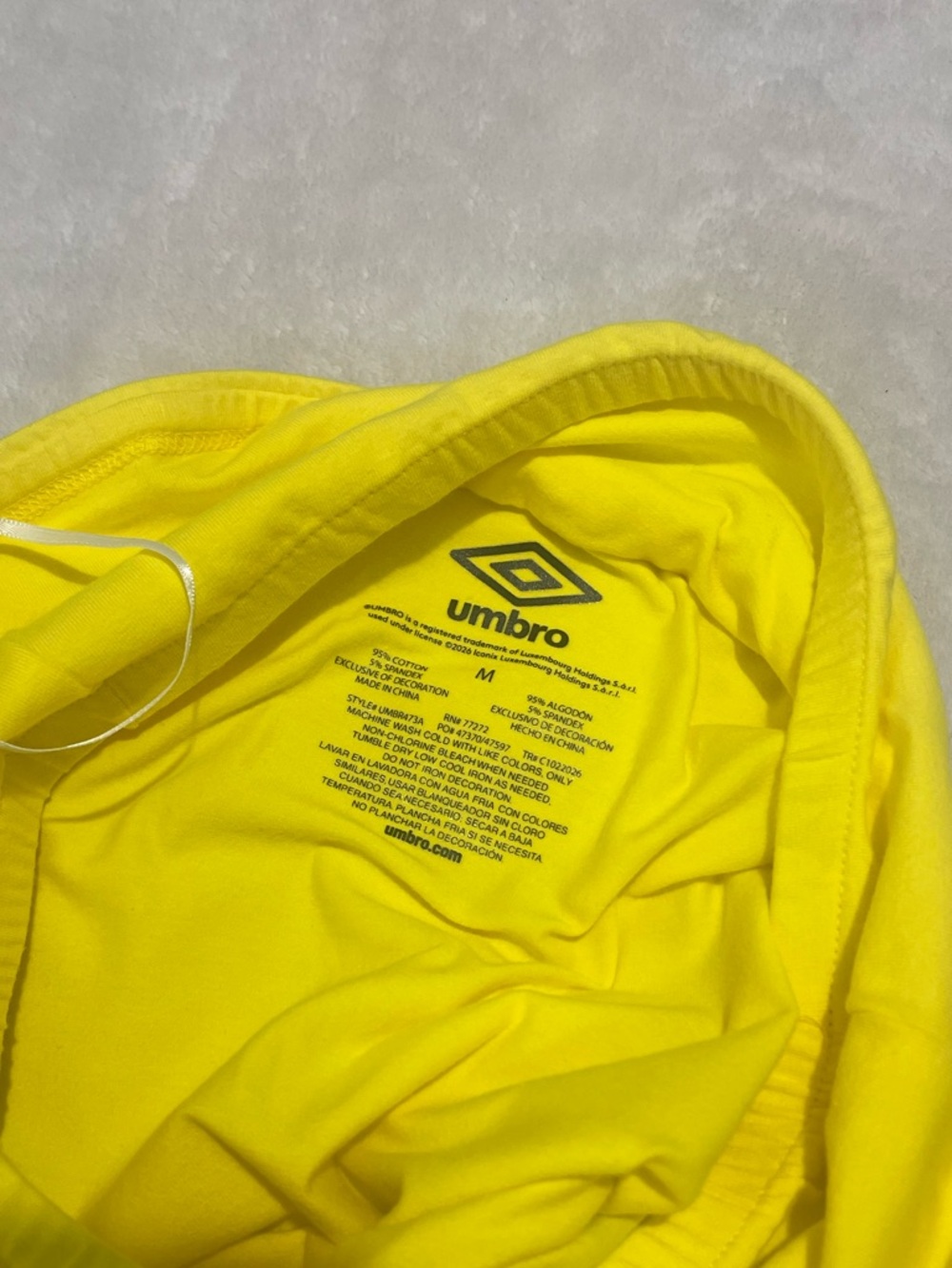 Umbro BRAZIL Tube Top - Picture 5 of 5